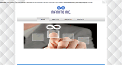Desktop Screenshot of infinitoinc.com